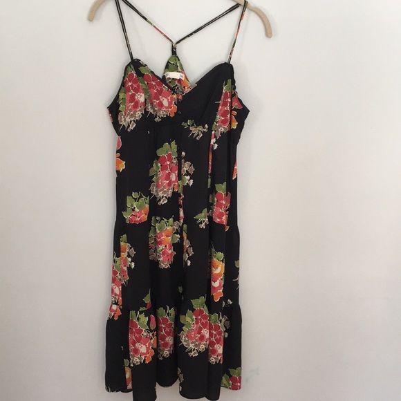 American Eagle Outfitters Dresses & Skirts - Black Floral Empire Waist  Sundress